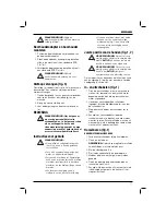 Preview for 73 page of DeWalt DWC24K3 Original Instructions Manual