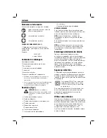 Preview for 90 page of DeWalt DWC24K3 Original Instructions Manual