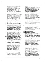 Preview for 63 page of DeWalt DWD010 Original Instructions Manual