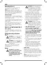 Preview for 66 page of DeWalt DWD010 Original Instructions Manual