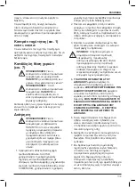 Preview for 105 page of DeWalt DWD010 Original Instructions Manual