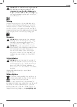 Preview for 11 page of DeWalt DWD522 Original Instructions Manual