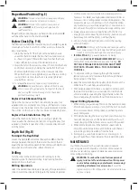 Preview for 25 page of DeWalt DWD522 Original Instructions Manual