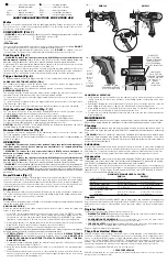 Preview for 2 page of DeWalt DWD525 Instruction Manual