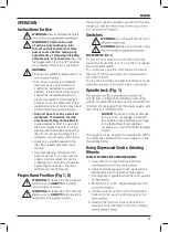 Preview for 11 page of DeWalt DWE4119 Original Instructions Manual