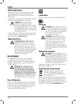 Preview for 12 page of DeWalt DWE4119 Original Instructions Manual