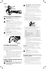 Preview for 28 page of DeWalt DWE46266N Instruction Manual