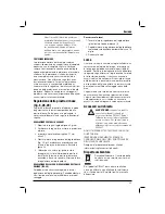 Preview for 101 page of DeWalt DWE575 Original Instructions Manual