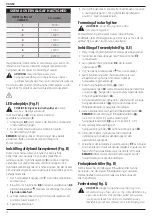 Preview for 14 page of DeWalt DWE625 Original Instructions Manual