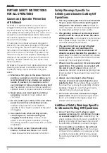 Preview for 8 page of DeWalt DWE8300P Original Instructions Manual