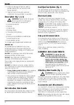 Preview for 10 page of DeWalt DWE8300P Original Instructions Manual