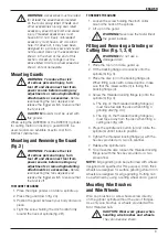 Preview for 11 page of DeWalt DWE8300P Original Instructions Manual