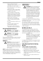 Preview for 13 page of DeWalt DWE8300P Original Instructions Manual