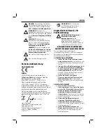 Preview for 17 page of DeWalt DWEN103 Original Instructions Manual