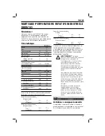 Preview for 47 page of DeWalt DWEN103 Original Instructions Manual