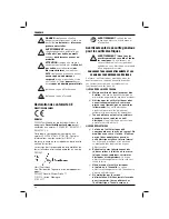 Preview for 48 page of DeWalt DWEN103 Original Instructions Manual