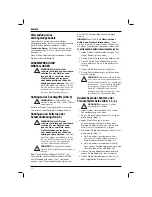 Preview for 26 page of DeWalt DWEN201 Original Instructions Manual