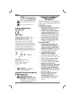 Preview for 20 page of DeWalt DWEN202 Original Instructions Manual