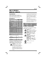 Preview for 33 page of DeWalt DWEN202 Original Instructions Manual