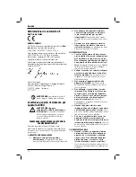 Preview for 74 page of DeWalt DWEN202 Original Instructions Manual