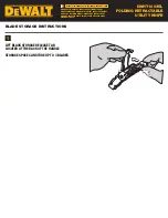 Preview for 2 page of DeWalt DWHT10035L Blade Change Instructions