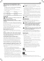 Preview for 19 page of DeWalt DWS779 Original Instructions Manual