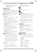 Preview for 53 page of DeWalt DWV901L Series Original Instructions Manual