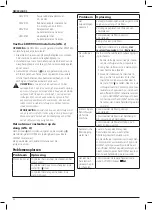 Preview for 54 page of DeWalt DWV901L Series Original Instructions Manual