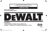 Preview for 2 page of DeWalt DXAEWPC4 Instruction Manual