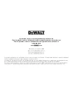 Preview for 88 page of DeWalt DXCMLA3706056 Instruction Manual