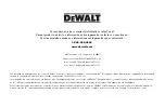 Preview for 92 page of DeWalt DXCMV7518075 Instruction Manual