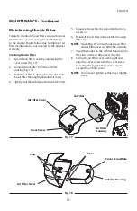 Preview for 25 page of DeWalt DXGHT22 Operator'S Manual