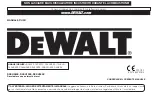 Preview for 37 page of DeWalt DXKH080E Instruction Manual