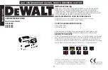 Preview for 60 page of DeWalt DXKH080E Instruction Manual