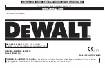 Preview for 73 page of DeWalt DXKH080E Instruction Manual