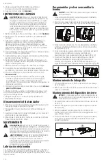 Preview for 12 page of DeWalt DXSP190612 Instruction Manual