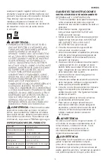 Preview for 16 page of DeWalt DXV12P-QTA Instruction Manual