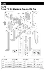 Preview for 32 page of DeWalt Graco PowerFill 3.5 Standard 26B417 Operation, Parts