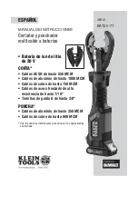 Preview for 15 page of DeWalt Klein Tool BAT20-7T16 Instruction Manual