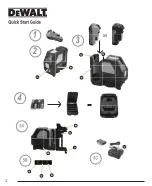 Preview for 2 page of DeWalt LaserChalkLine DCE088G Quick Start Manual