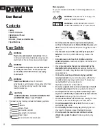 Preview for 4 page of DeWalt LaserChalkLine DCE088G Quick Start Manual