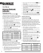 Preview for 8 page of DeWalt LaserChalkLine DCE088G Quick Start Manual