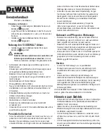 Preview for 14 page of DeWalt LaserChalkLine DCE088G Quick Start Manual