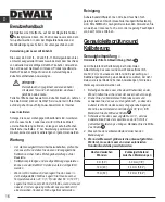 Preview for 16 page of DeWalt LaserChalkLine DCE088G Quick Start Manual