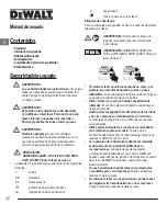 Preview for 42 page of DeWalt LaserChalkLine DCE088G Quick Start Manual