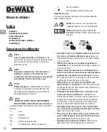 Preview for 52 page of DeWalt LaserChalkLine DCE088G Quick Start Manual