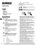 Preview for 96 page of DeWalt LaserChalkLine DCE088G Quick Start Manual