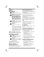 Preview for 14 page of DeWalt SDS MAX D25762 Original Instructions Manual