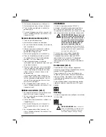 Preview for 86 page of DeWalt SDS MAX D25762 Original Instructions Manual