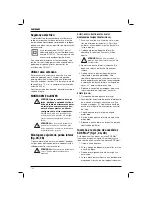 Preview for 106 page of DeWalt SDS MAX D25762 Original Instructions Manual